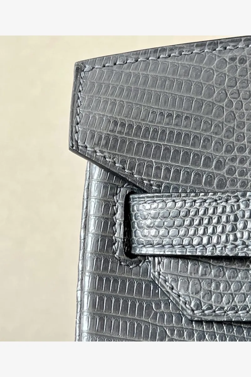 Hermes Birkin Lizard Leather in Gris Etain – Temera Store